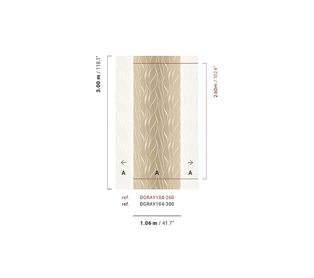 Обои Ray Unda Sand DGRAY104