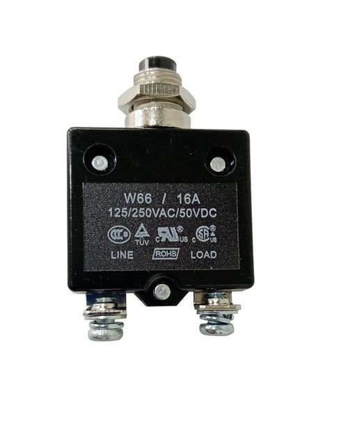 Автомат защиты от перегрузки по току генератора Loncin LC13000S (16 Ампер)/271290055-0001