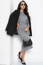 Платье Эврика (серое) П12343-10 LT Collection