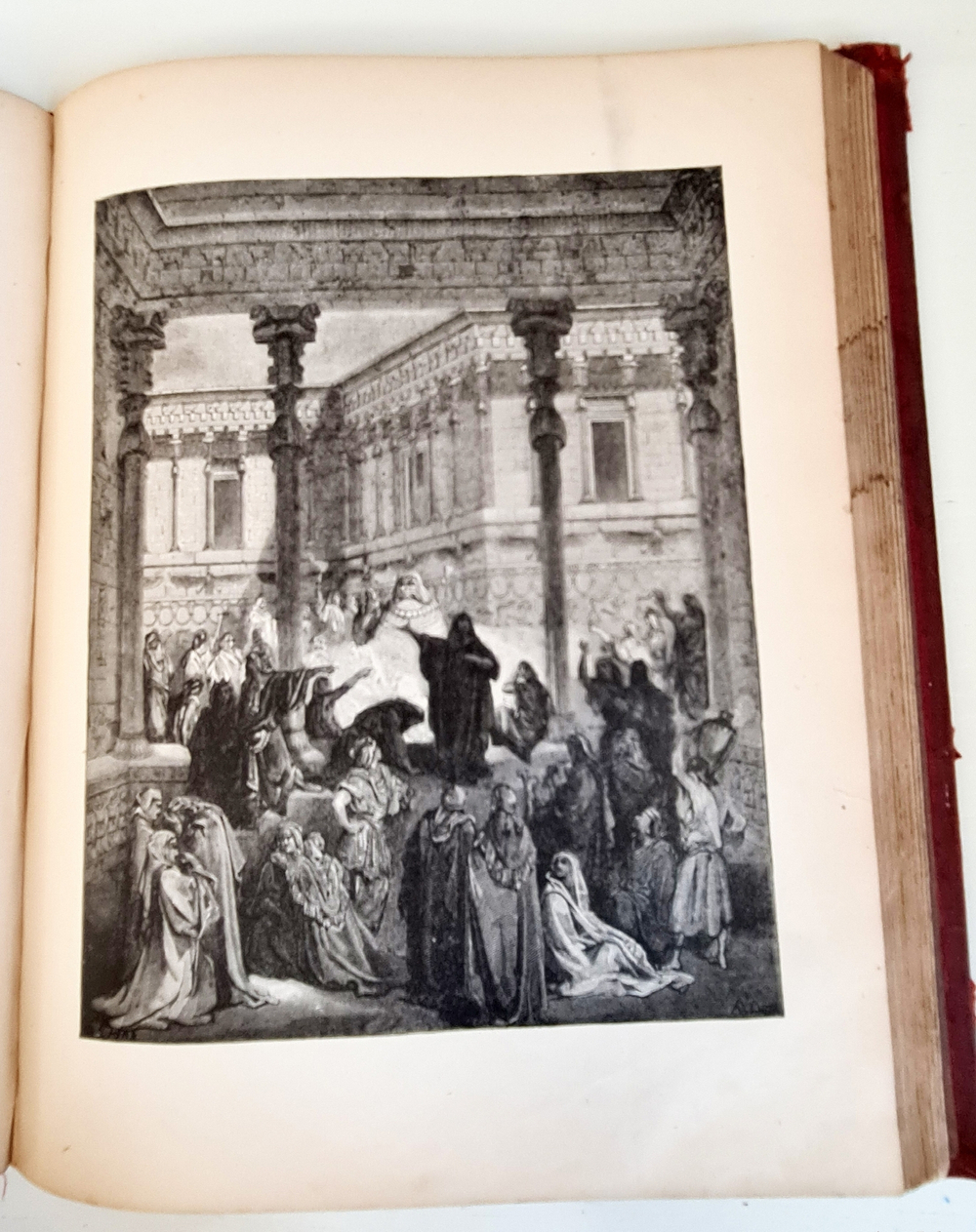 "Библейская галерея Доре (The Dore Bible Gallery)". Гюстав Доре (Gustave Dore). 1890 г.