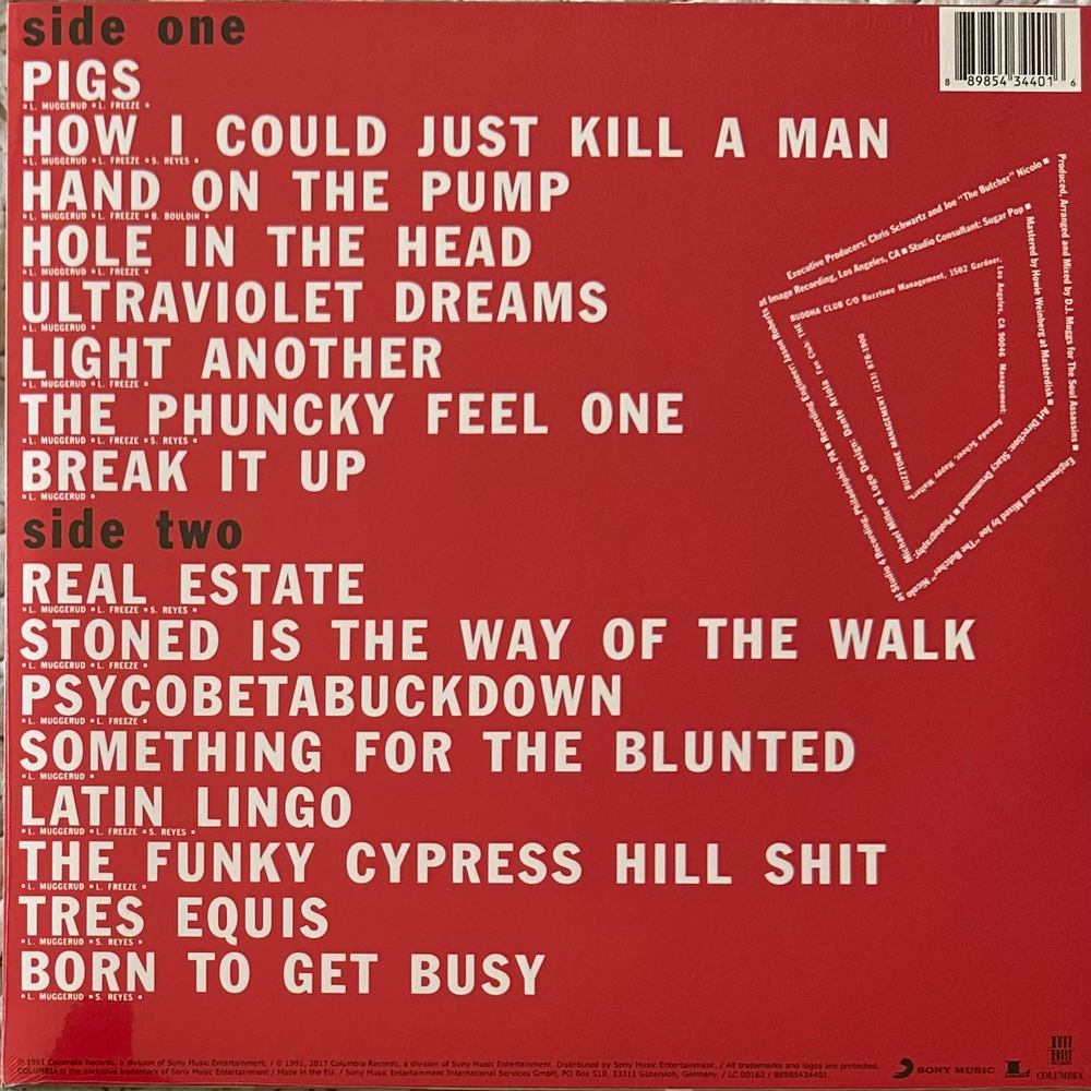 Cypress Hill - Cypress Hill (Европа 2017г.)