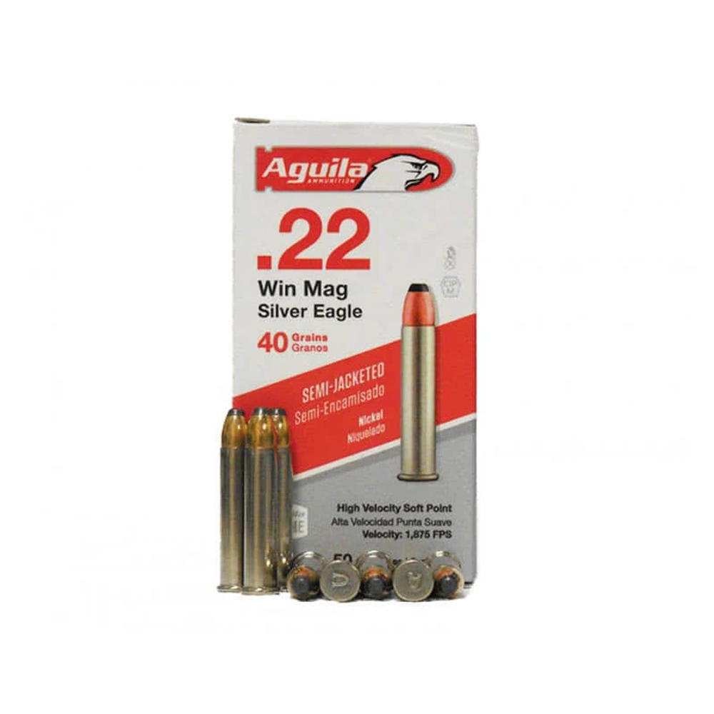 .22 WMR HV SP Aguila Ammunition 2,59 гр.