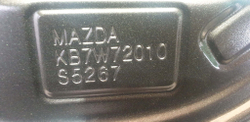 Дверь задняя правая Mazda CX-5 2 (KF) 17-нв Б/У Оригинал K1Y07202XD