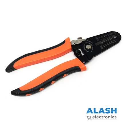 Инструмент для зачистки проводов 2-в-1 — Wire Stripper и Cutter с изолированными ручками, для электромонтажа, Arduino и DIY-проектов