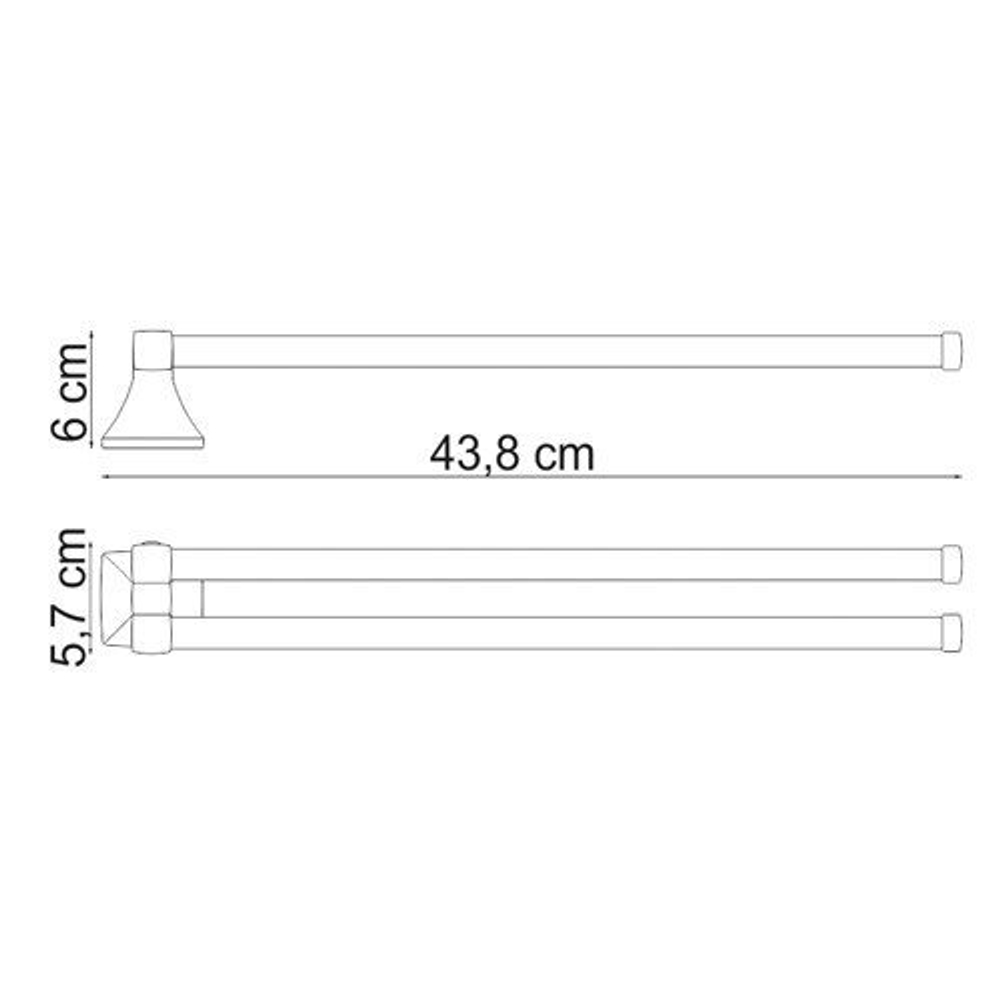 Wern K-2531 Держатель полотенец рога