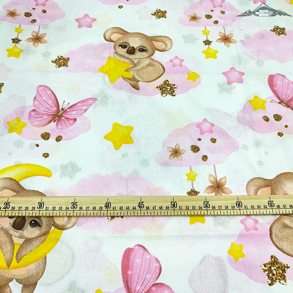 Перкаль &quot;Детство-Коала Бейби&quot; | ш.150 см | 105 г/м² | хлопок-100%