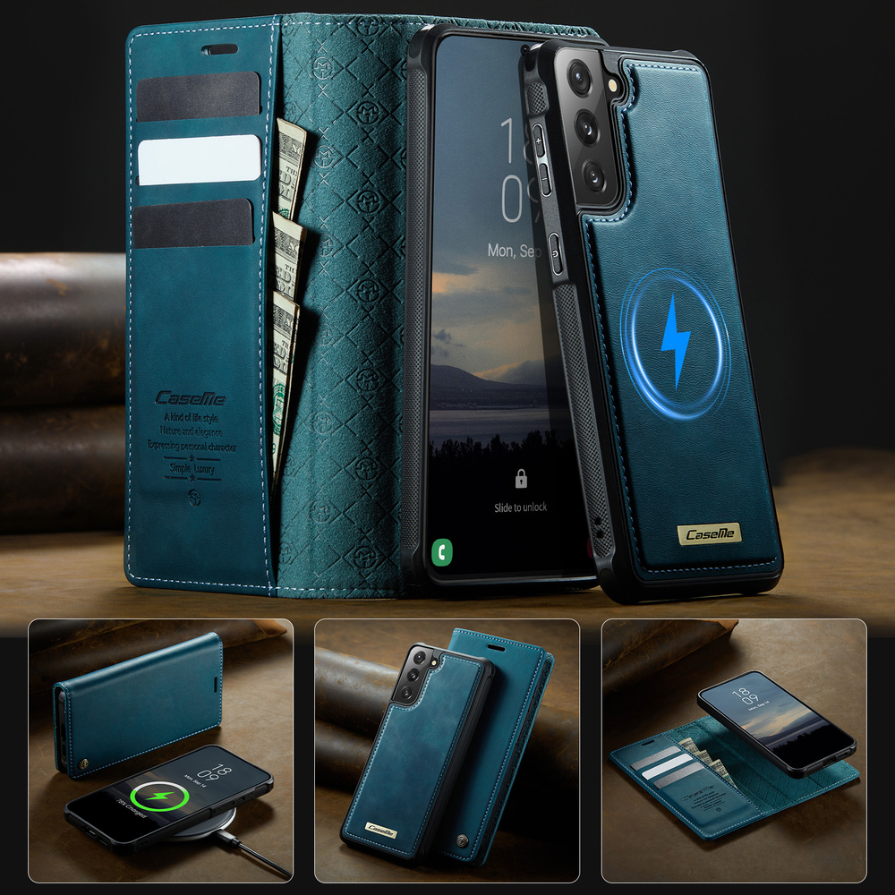 Чехол-кошелек CaseMe 2 in 1 MagSafe Samsung Galaxy S21 FE