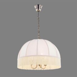 Citilux Базель CL407131 Люстра подвесная с бежевым абажуром