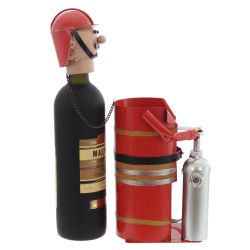 GAEM Подставка для бутылки "Пожарный", D 9 см, L14 W13,5 H19,5 см