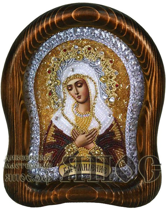 Икона Пресвятая Богородица Умиление бисер