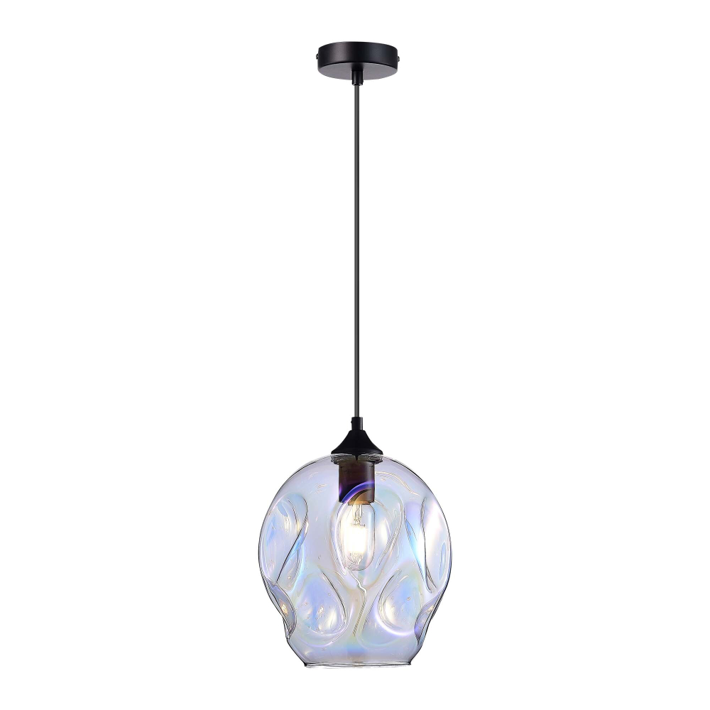 SL1188.413.01 Подвес ST-Luce Черный/Радужный E27 1*60W