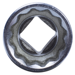 Головка торцевая стандартная двенадцатигранная 1/2&quot;, 22 мм KING TONY 433022M