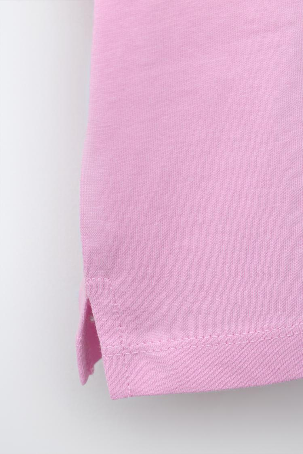 ZARA ОДНОТОННАЯ ФУТБОЛКА, РОЗОВЫЙ