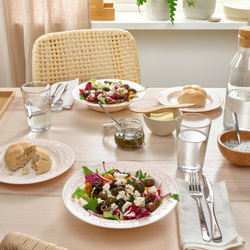 IKEA PARADISISK  (ИКЕА ПАРАДИСИСК)  -  Глубокая тарелка, кремовая, 22 см