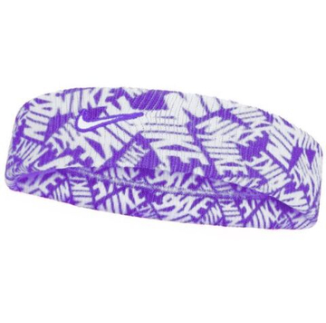 Повязка на голову теннисная Nike Swoosh Headband - court purple/white