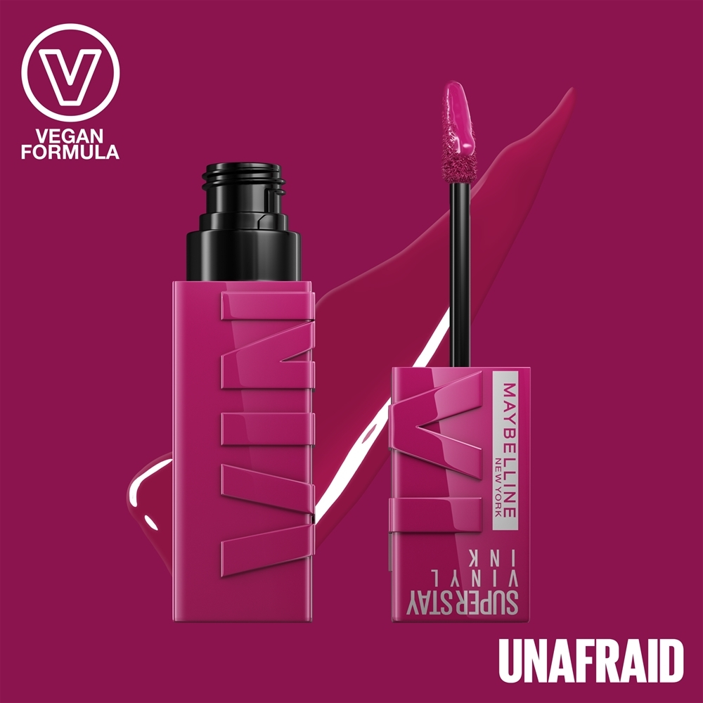 MAYBELLINE NEW YORK SuperStay Vinyl Ink - Стойкая жидкая помада, 4,2 ml