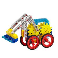 Занимательные шестеренки «Транспорт». (118 деталей). Набор конструкторский.