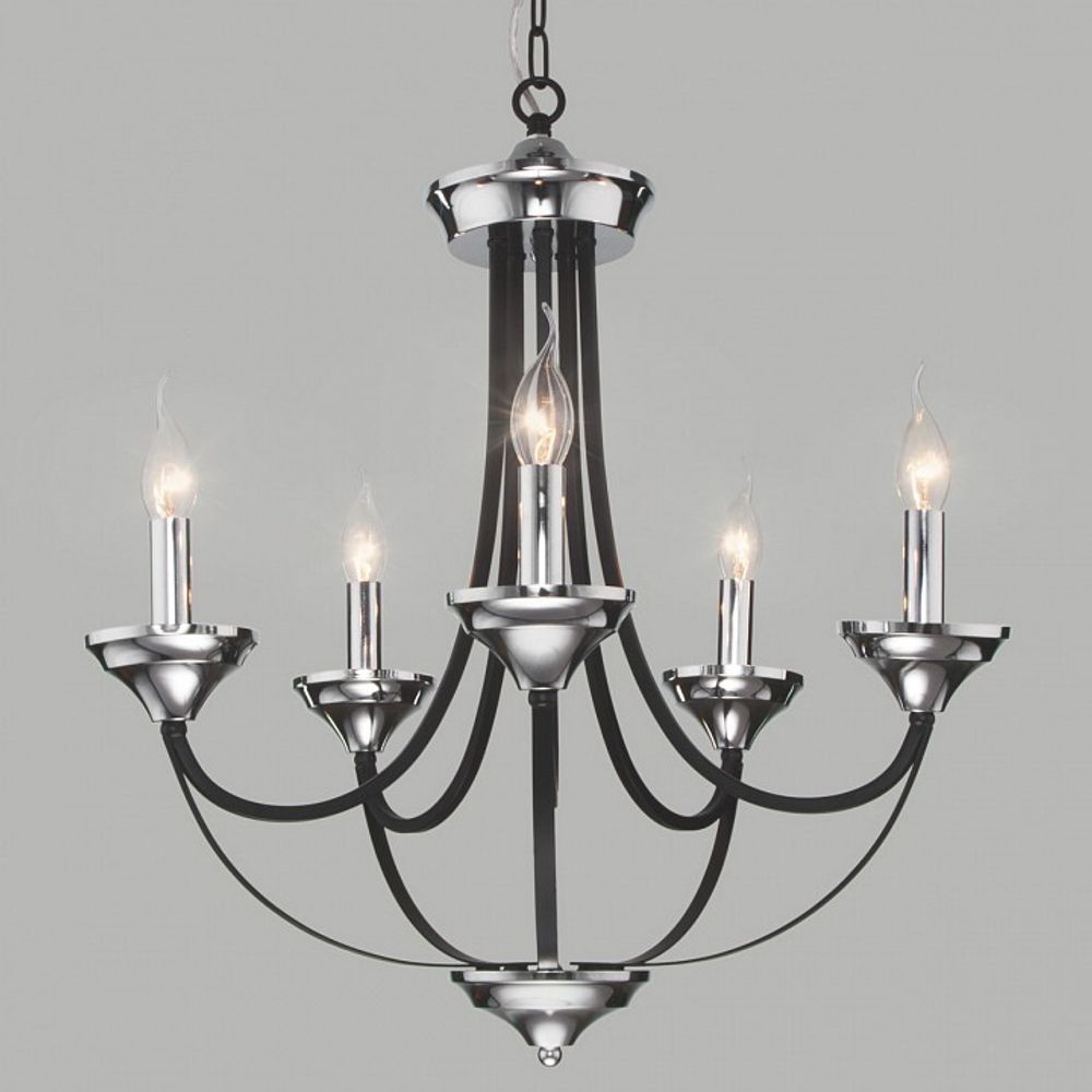 Подвесная люстра Eurosvet Lazzaro 60098/5 хром