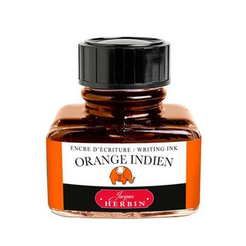 Чернила во флаконе Herbin 30 мл Orange indien оранжевые (13057T)