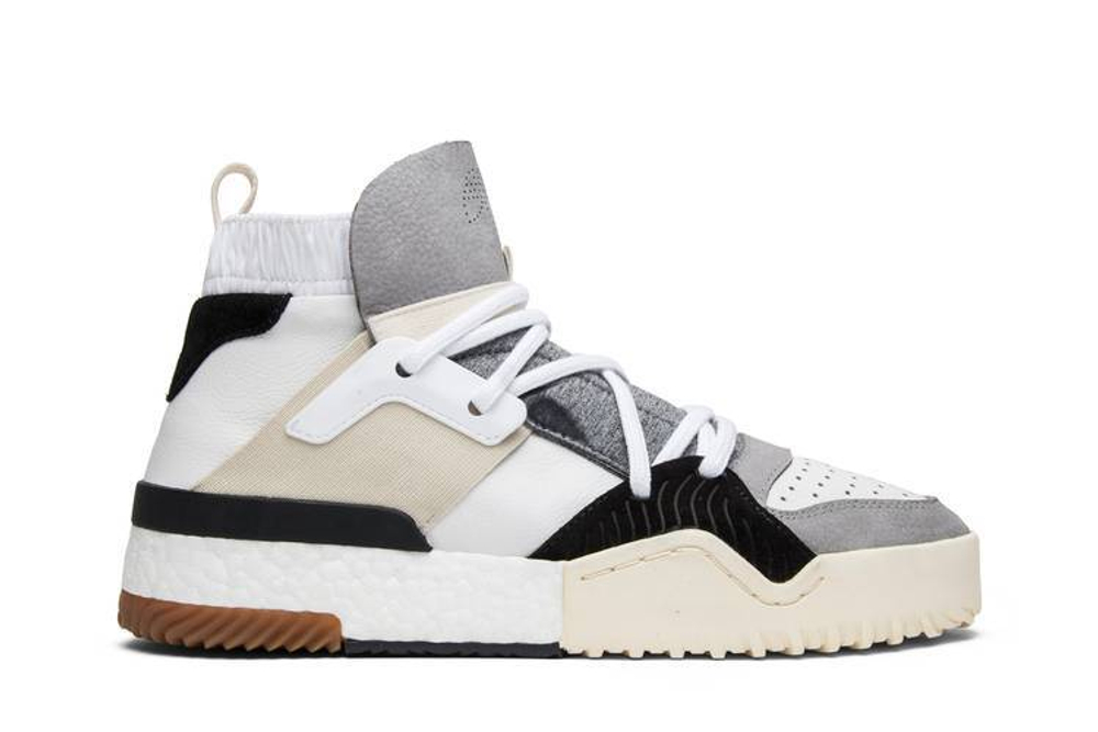 Кроссовки Alexander Wang X Adidas Originals B-Ball Grey Cream