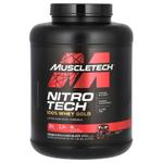 MuscleTech, Nitro Tech, 100% Whey Gold, сывороточный протеин, со вкусом двойного шоколада, 2,27 г (5 фунтов)