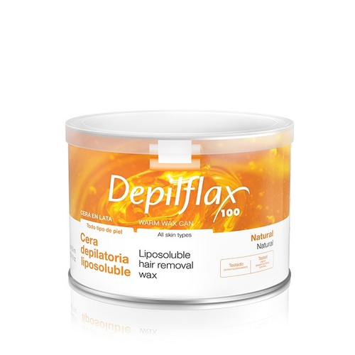 Воск теплый в банке Depilflax Натуральный 400мл