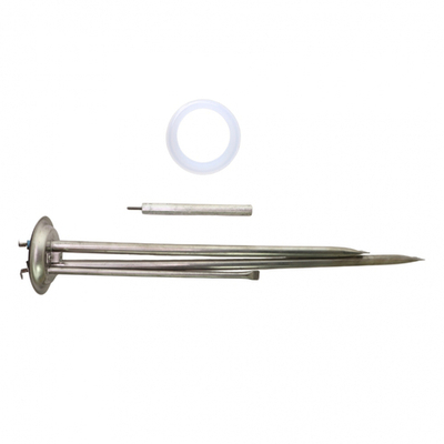 Комплект Фланец с сухими тэнами 2,0 кВт (2000 Вт) для водонагревателя Electrolux + анод M4 + прокладка