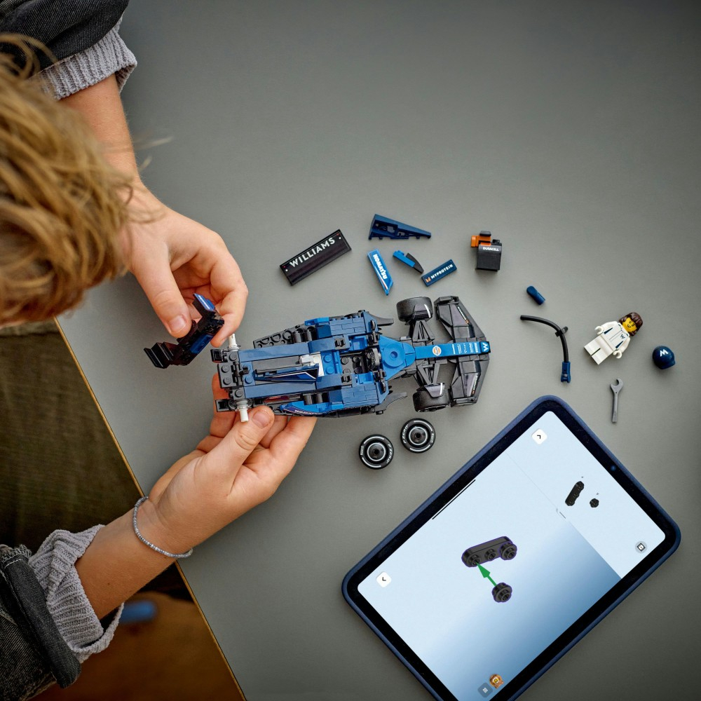 Конструктор LEGO Speed Champions 77249 Болид Ф1 Williams Racing FW46 — фото 13