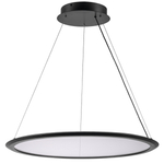 736367 Люстра ROTONDA 30W LED 2059LM 130G ЧЕРНЫЙ 3000K