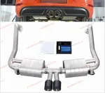 Выхлопная система с заслонками для Porsche 718 Boxster 982 Cayman 2017+ 2.0T and 2.5T