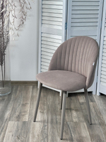 Стул М-City DISAUR Бари Marseille-16 Капучино, Велюр, Латте каркас