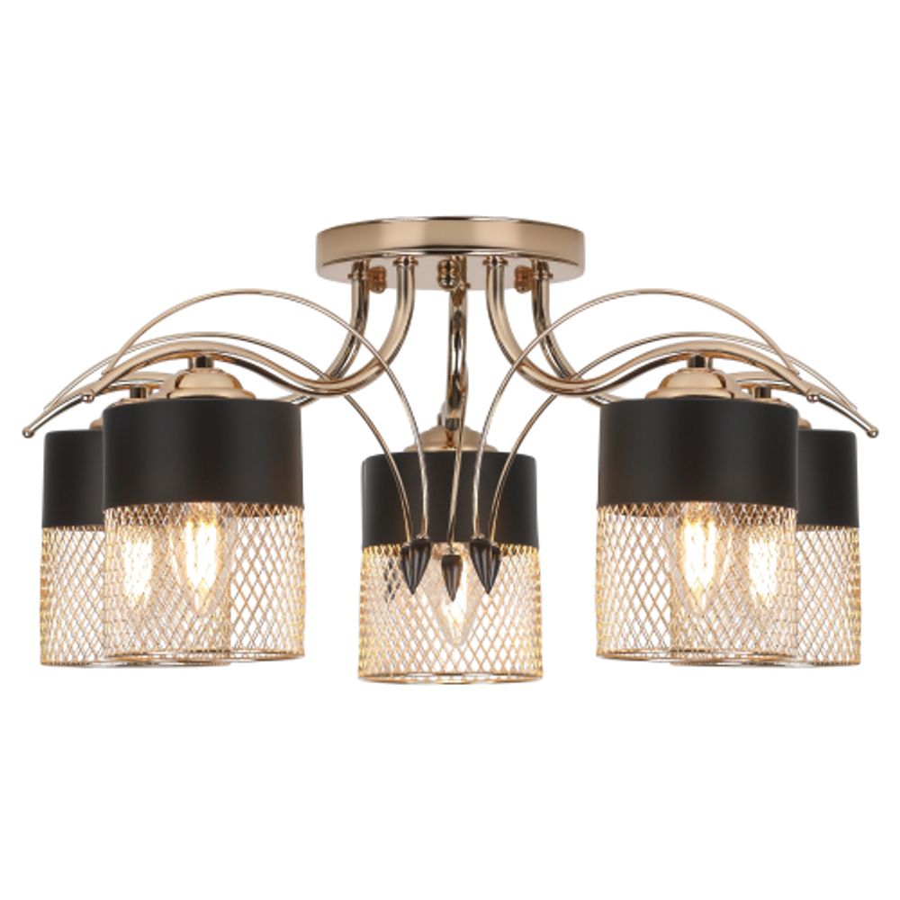Люстра Rivoli Hulda 9068-305 5 х E27 60 Вт модерн