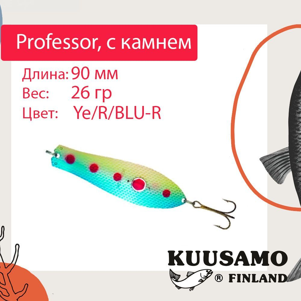 Блесна для рыбалки Kuusamo Professor