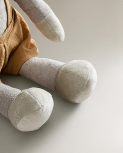 ZARA HOME ДЕТСКАЯ МЯГКАЯ ИГРУШКА-СЛОНЕНОК, СЕРЫЙ