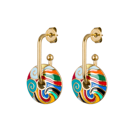 Серьги Fiore Luna AE03784-3 G