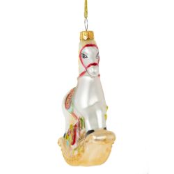GAEM Украшение новогоднее "Лошадка-качалка", L9 W3 H11 см