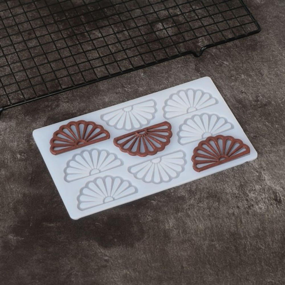 Силиконовый мат для отливки шоколада «Фантазия»