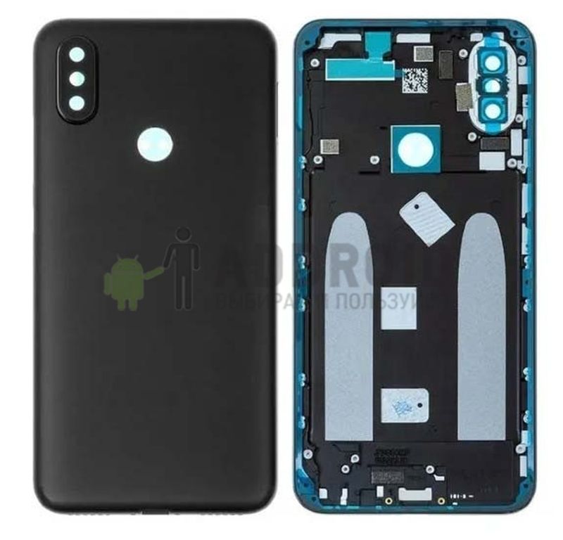Задняя крышка для Xiaomi Mi6X / Mi A2 Black