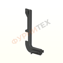 Уголок внутренний к профилю L KB92 Черный браш A25