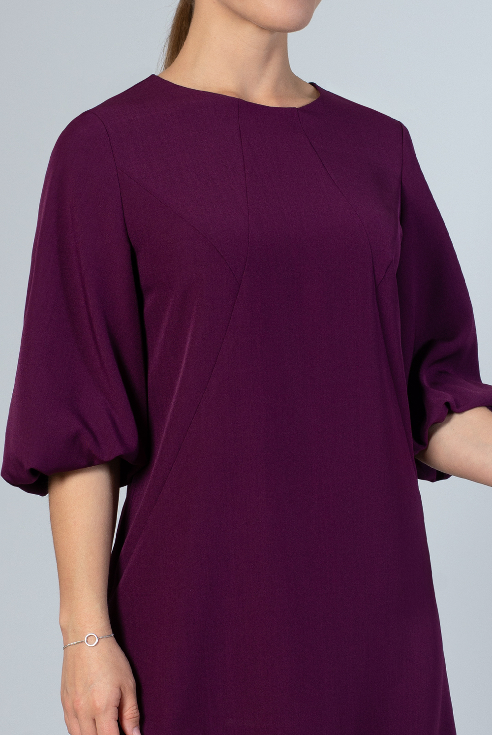 Платье женское 2776ЛП, вишневый #326Виш052776ЛП