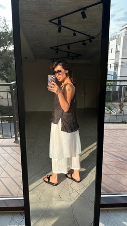 Кюлоты с юбкой