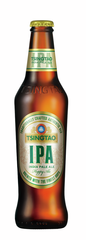 Циндао Ипа светлое фильтр 6% 0,33 л Циндаоская пивовар Китай
