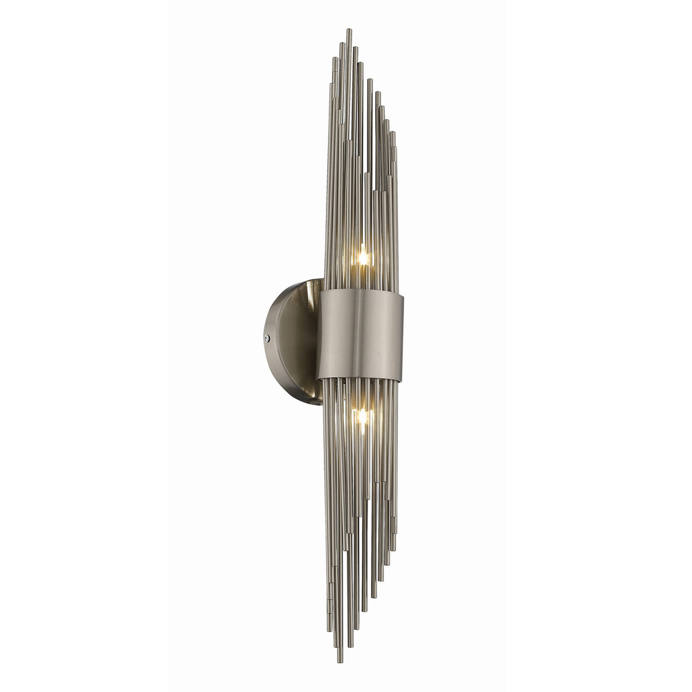 Настенный светильник W68069-2 nickel