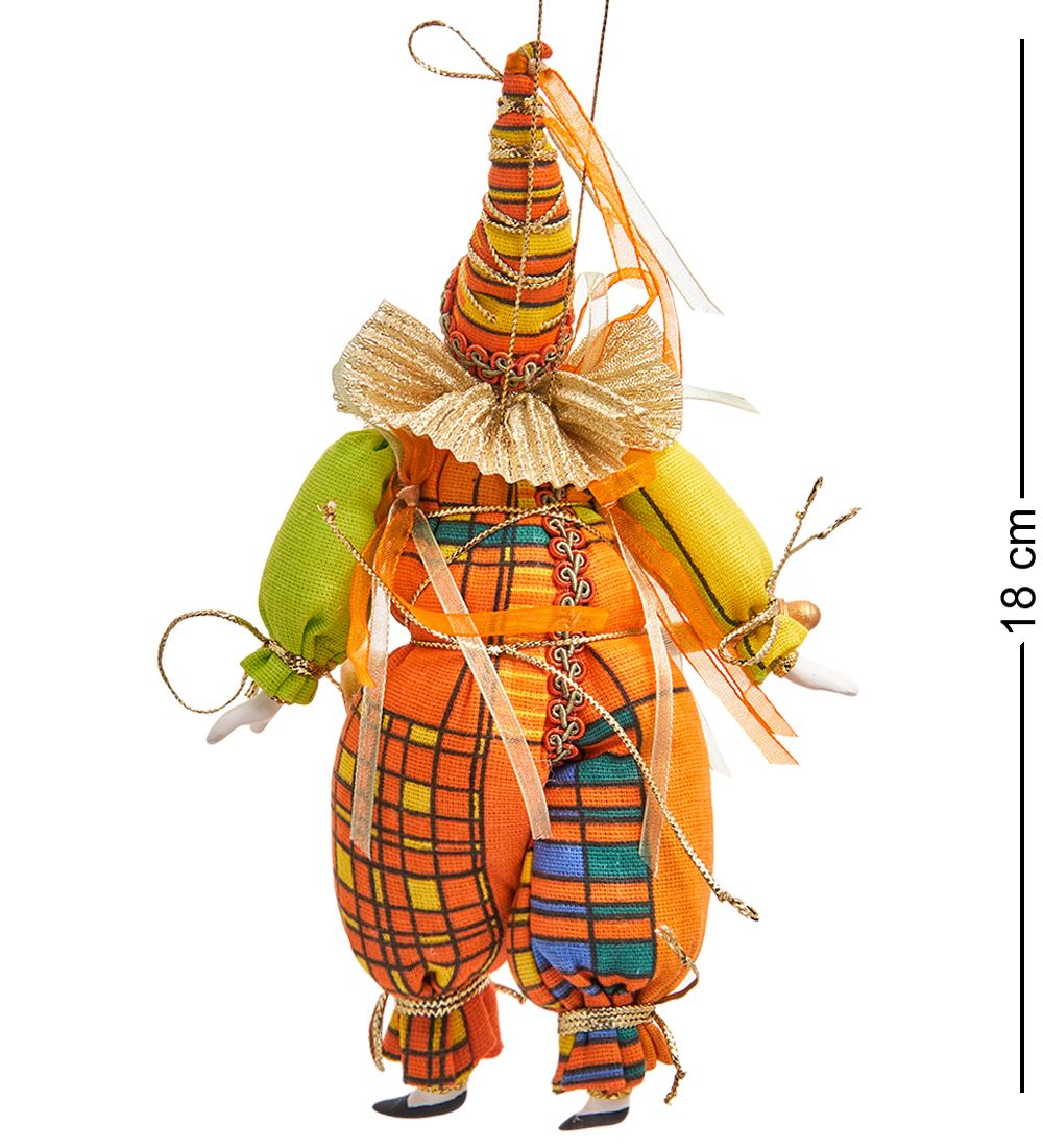 РусКукла RK-801 Кукла подвесная «Танцующий Клоун»