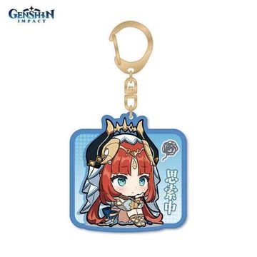 Брелок акриловый Chibi Expressions Nilou 6975628247264