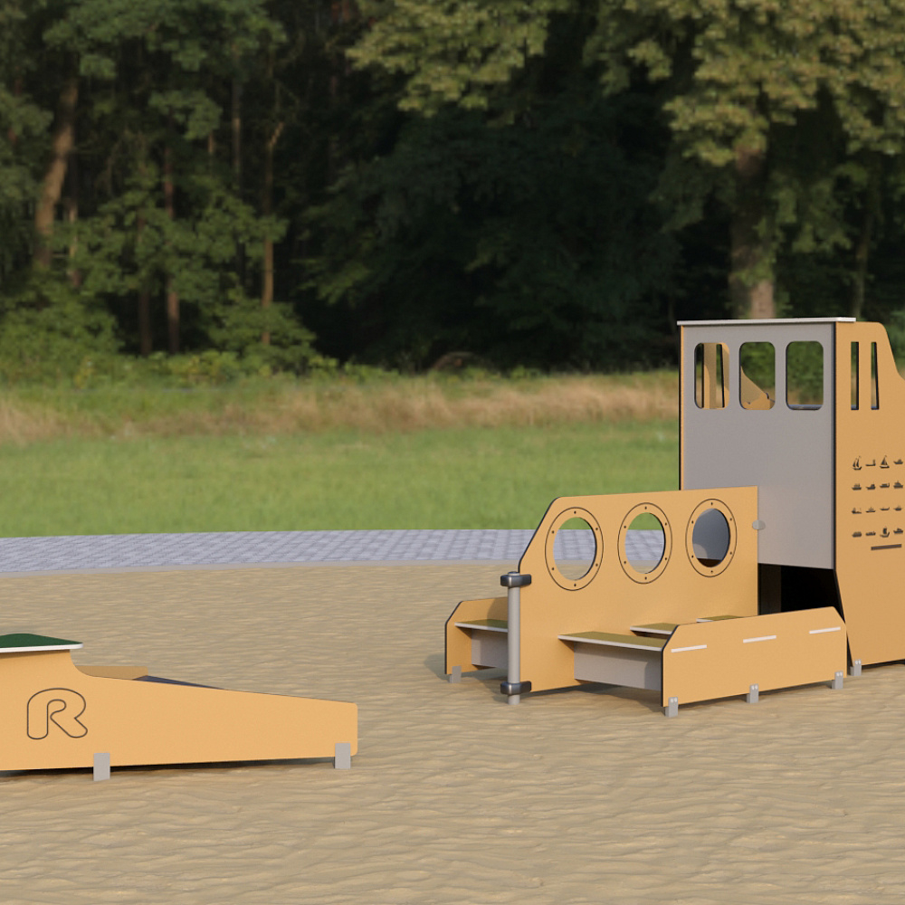 Детский игровой комплекс "Баржа" Romana 057.75.10