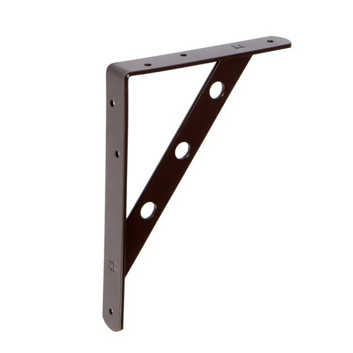 КРОНШТЕЙН МЕТАЛЛИСТ УСИЛЕННЫЙ 200*150 ПОЛ.КОРИЧНЕВЫЙ