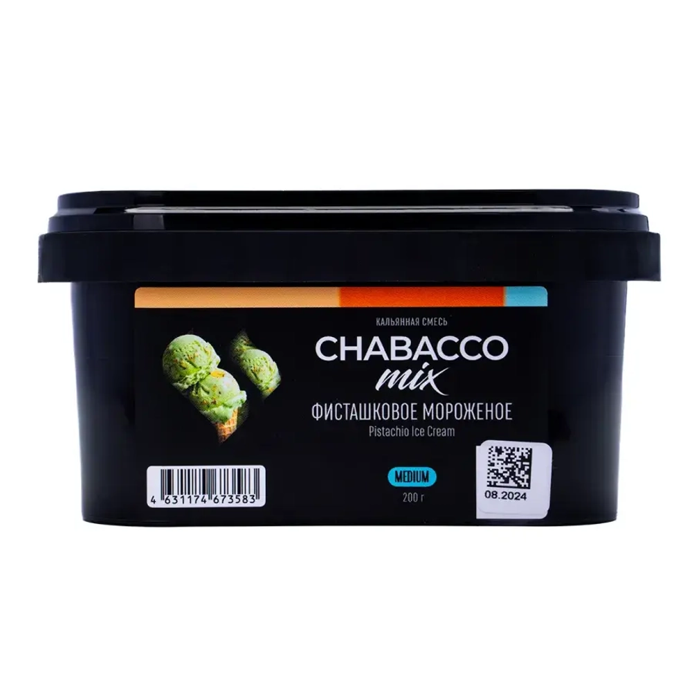 CHABACCO MIX MEDIUM - PISTACHIO ICE CREAM 200g