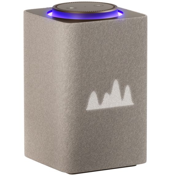 Умная колонка Яндекс Станция Макс Zigbee с Алисой Бежевая