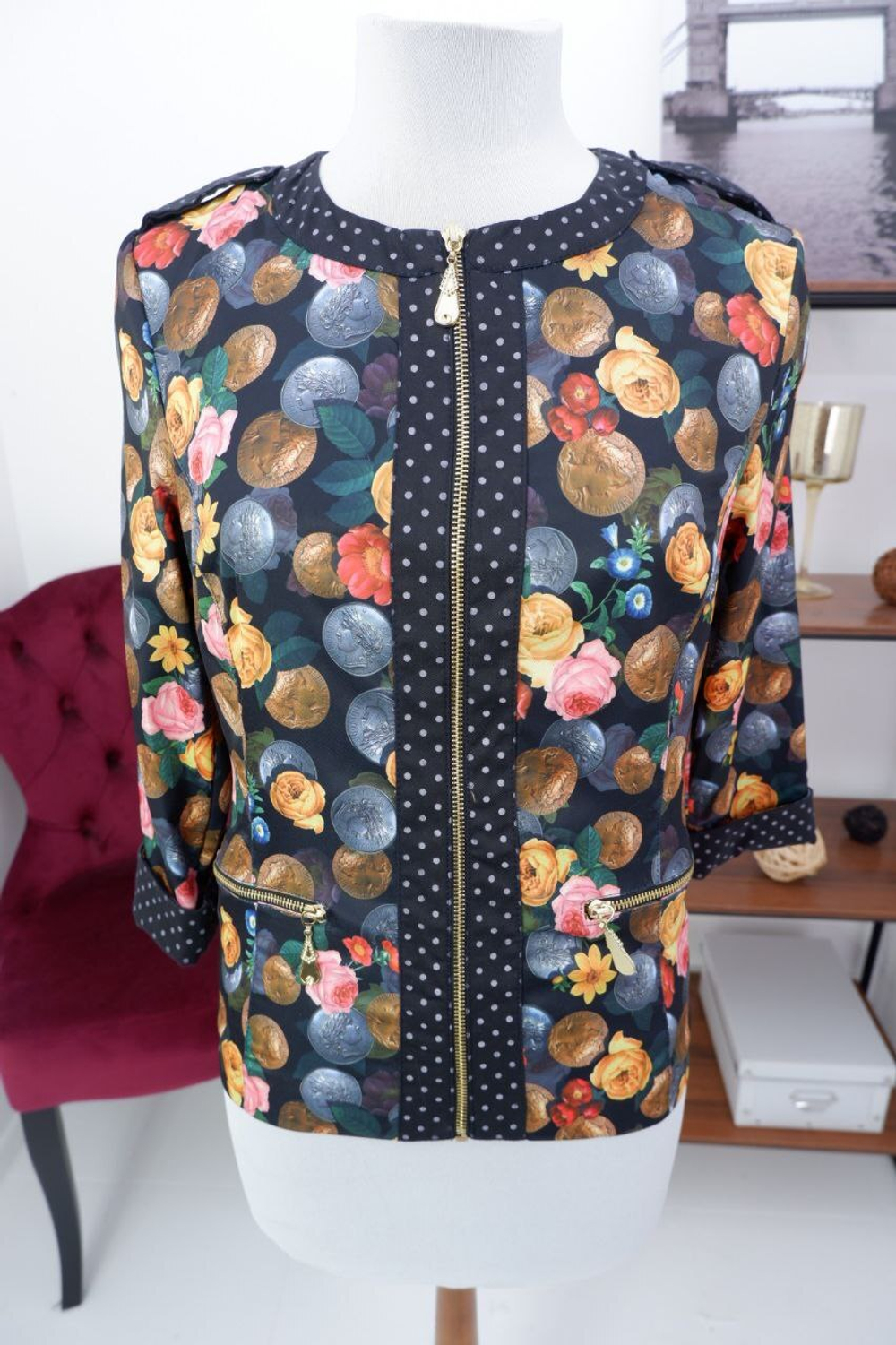 Блузка Nl&T яркая 44 размер